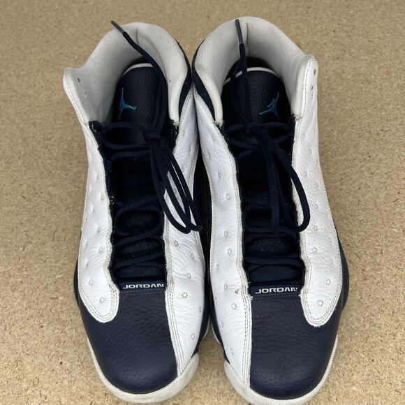 USED sz 12 Air Jordan XIII 13 "Obsidian" Basketball Shoe Retro 414571 144 - Picture 4 of 10